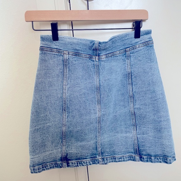 Jean Mini Skirt - Picture 2 of 2